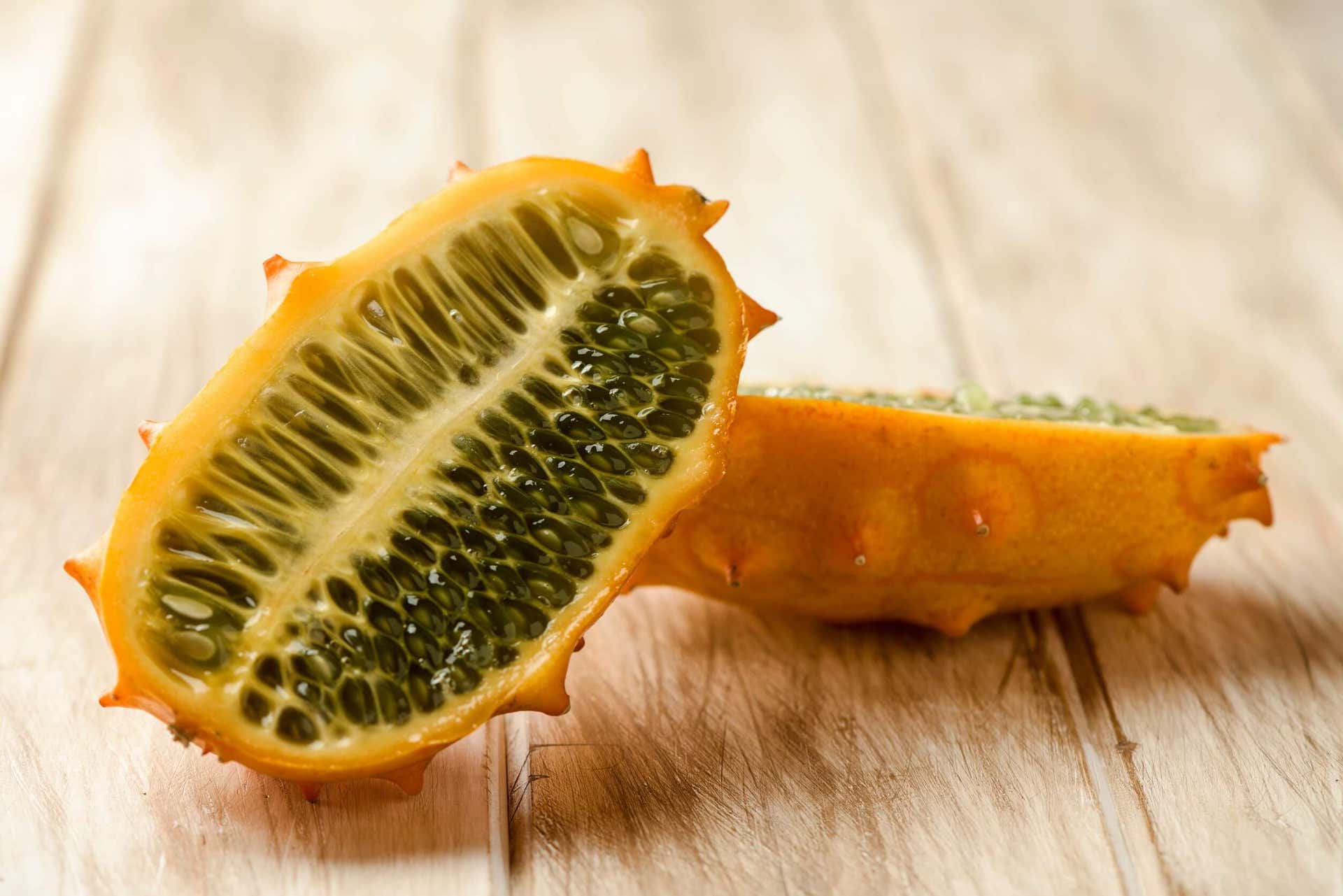 Kiwano - lista najbardziej egzotycznych owoców