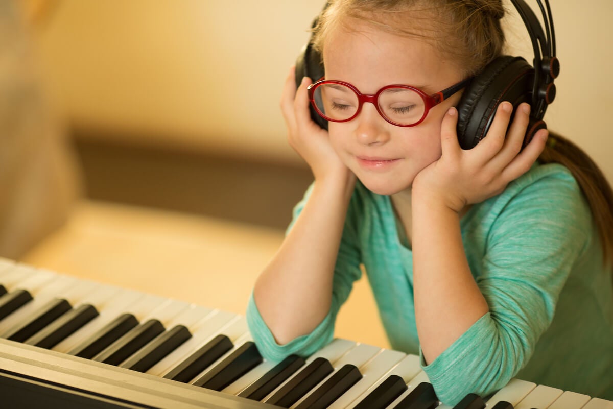 Los beneficios de la musicoterapia en niños con síndrome de Down.