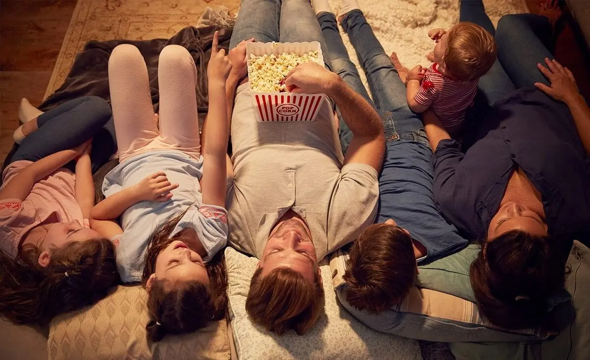 Película en familia para disfrutar.