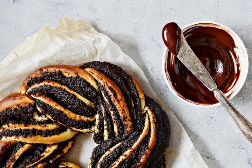 Receta para pan Babka de chocolate