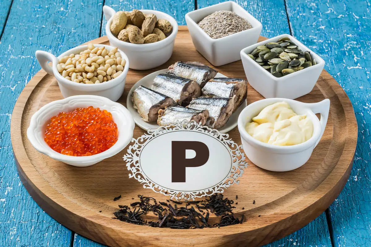 Alimentos con fósforo.