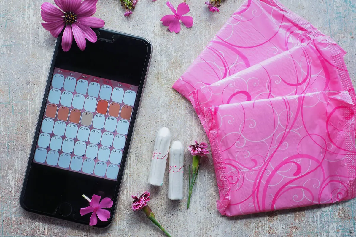 Aplicación para recolectar datos del ciclo menstrual.