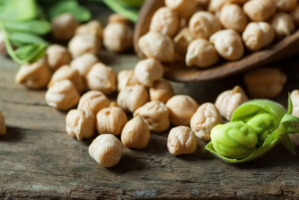 Garbanzos.