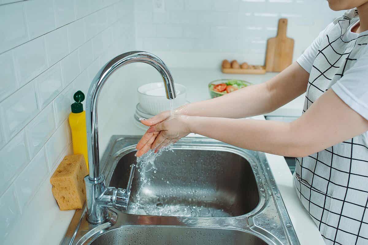 ¿Por qué es importante limpiar el lavaplatos?