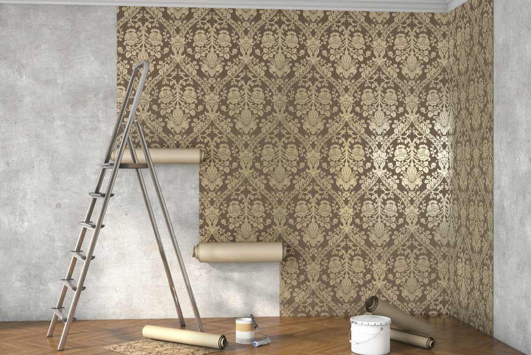 Como Integrar O Papel De Parede Geométrico Na Decoração Da Sua Casa 3 Parede com papel de parede.