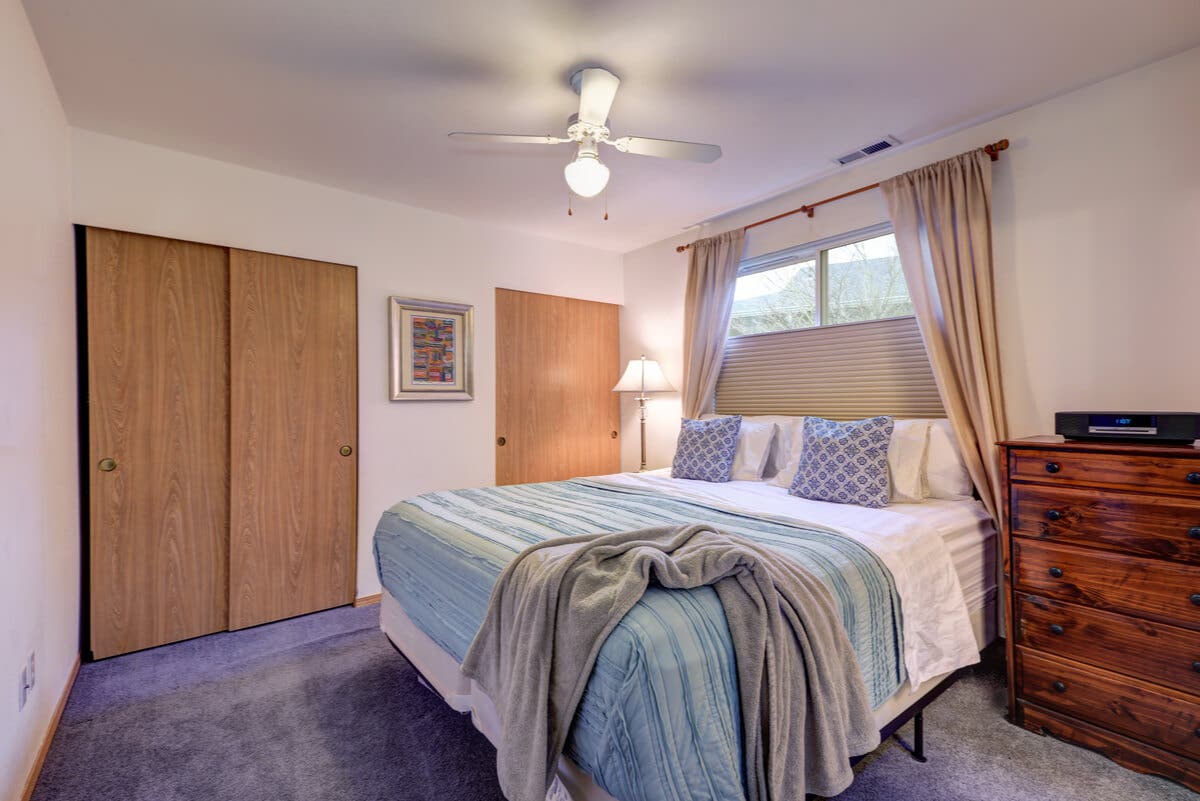 De inrichting van een slaapkamer