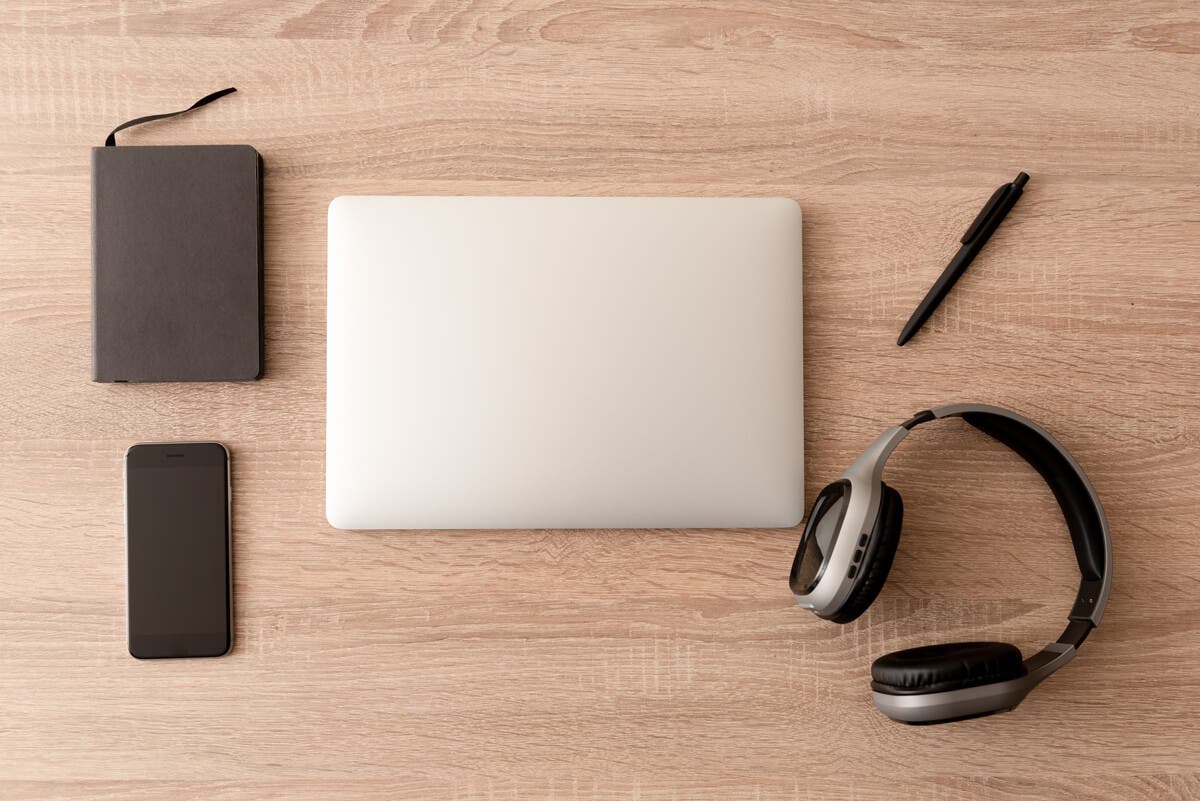 Espacio de trabajo en casa.