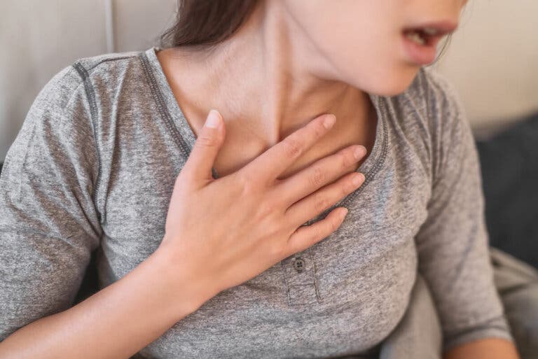 Taquipnea: respiración rápida y superficial