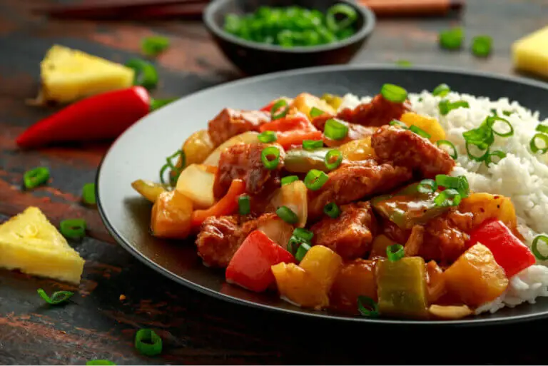 Receta de pollo con piña