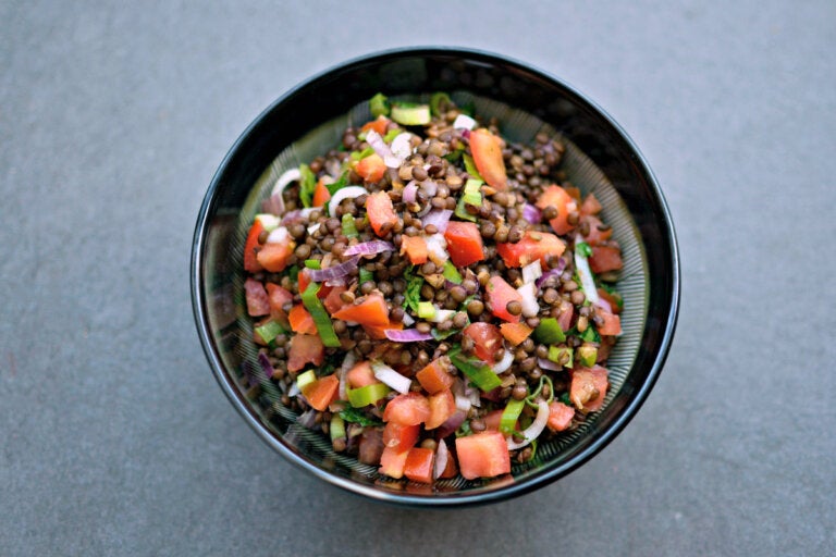 Ensalada de lentejas: receta fácil y deliciosa