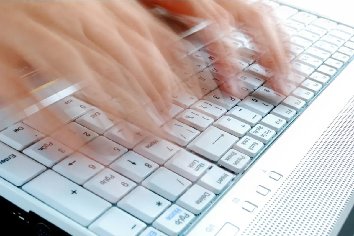 Trabajar con un teclado.