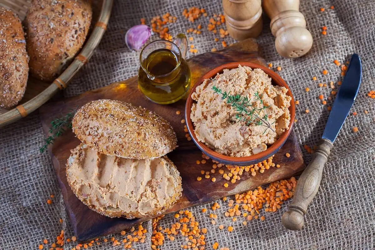 Hummus de lentejas