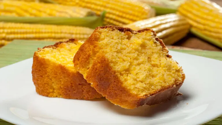 Receta de bizcocho con harina de maíz