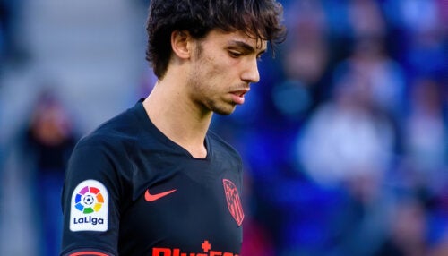 Joao Félix padece un esguince de tobillo derecho