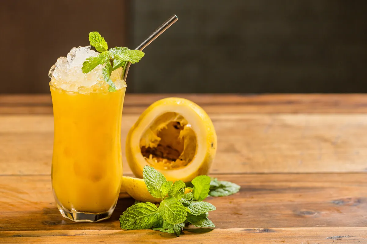 Daiquiri de maracuyá.