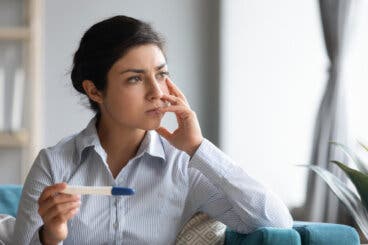 ¿Qué es la línea de evaporación en la prueba de embarazo?