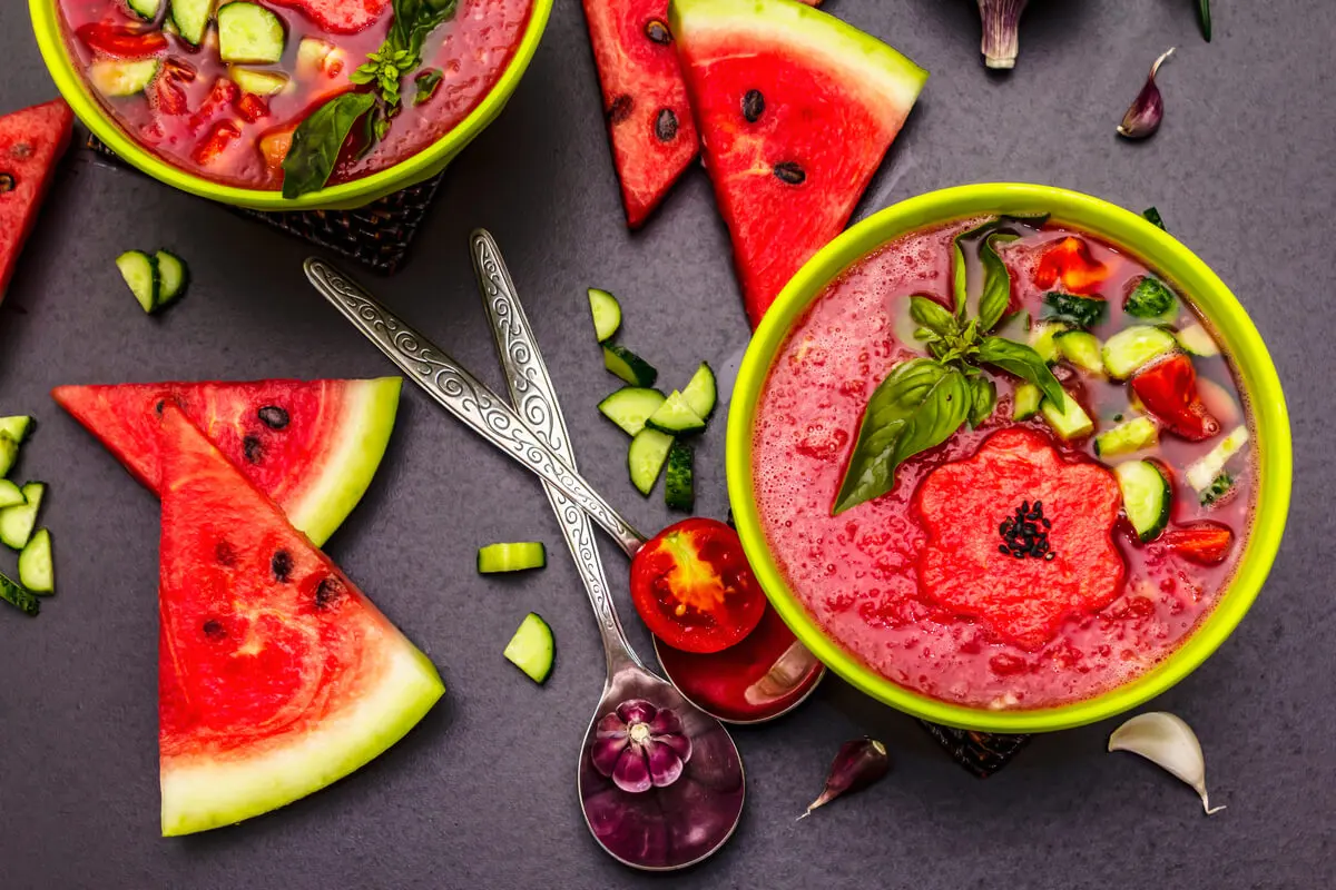 Gazpacho de sandía: receta fácil y deliciosa