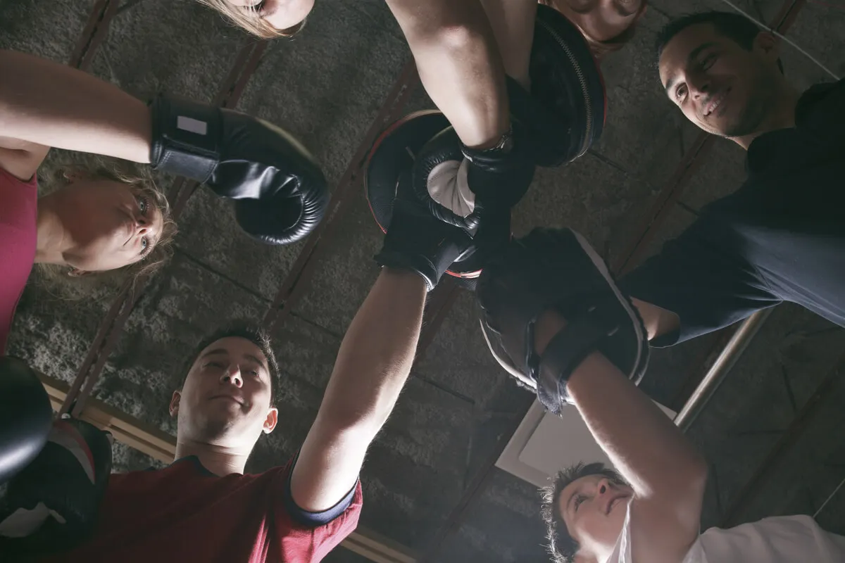 Gimnasio para fitboxing-