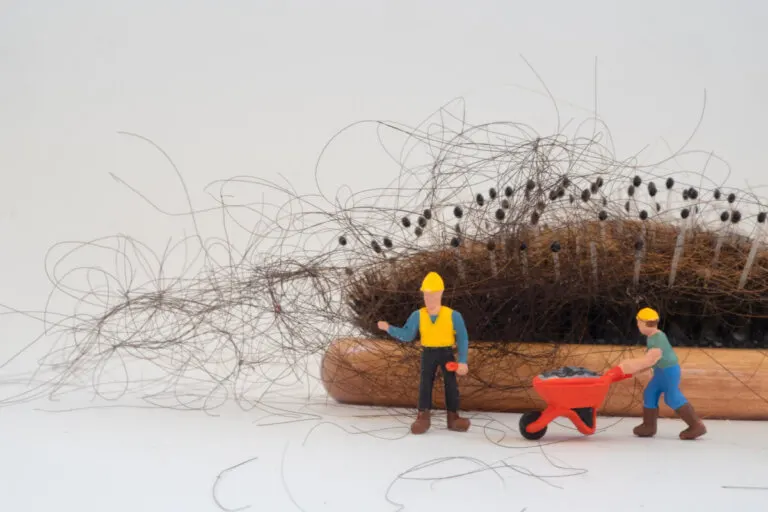 7 maneras de limpiar el cepillo de pelo y el secador