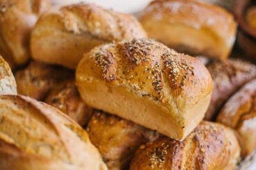 Deliciosa receta de pan de sésamo casero