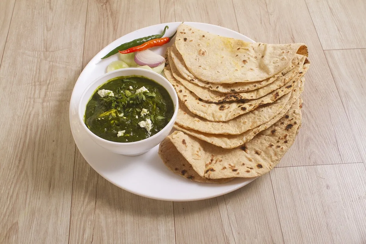 Crepes con harina de garbanzos