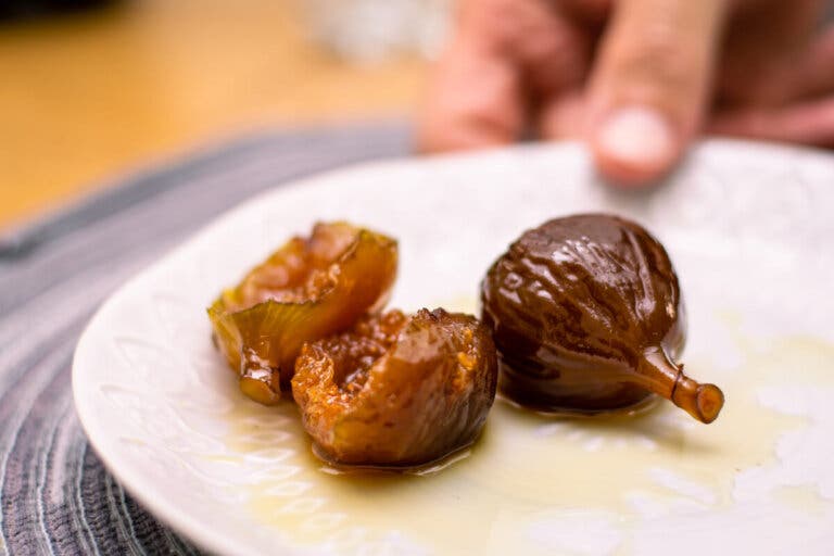 Receta de higos en almíbar