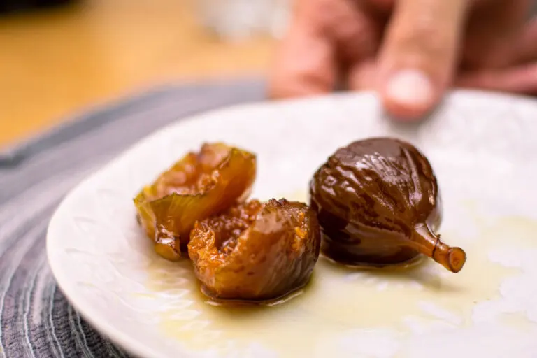 Receta de higos en almíbar