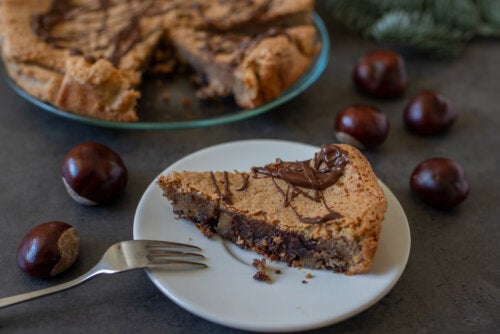 Receta fácil de bizcocho de castañas