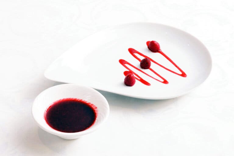 Cómo elaborar la salsa de frambuesa