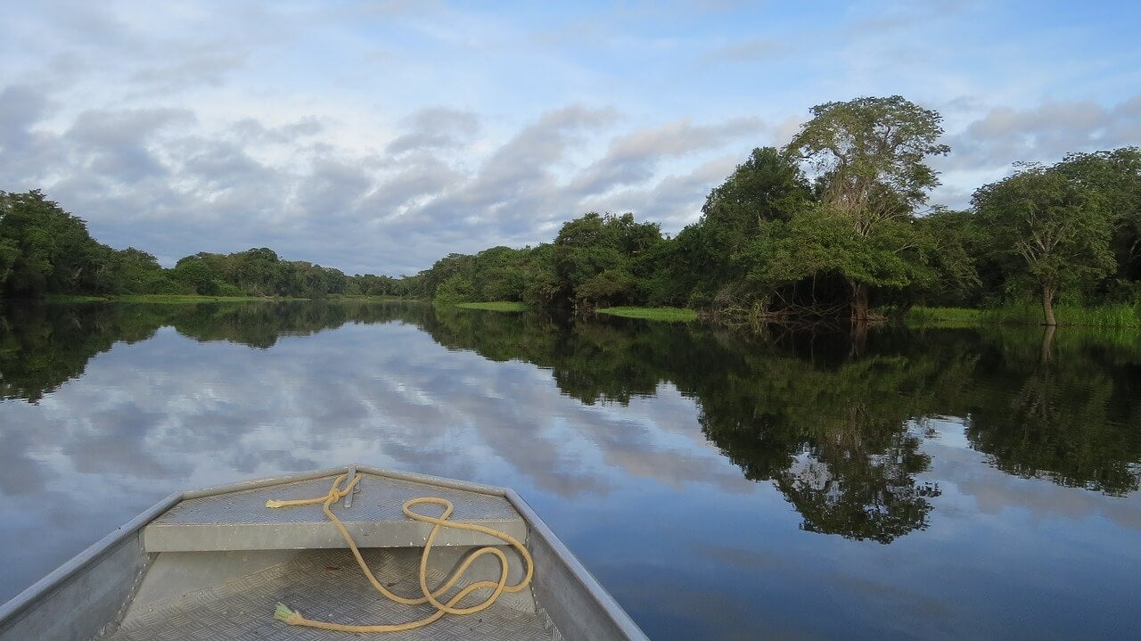 Río en el Amazonas.