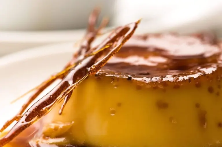 Receta para preparar flan de nuez