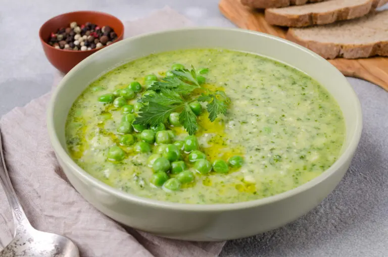 Crema de guisantes secos: receta paso a paso