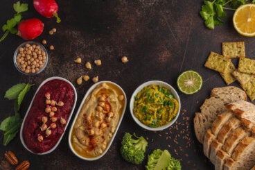 5 recetas de dips veganos