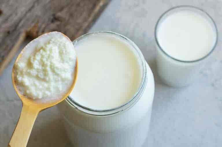 ¿Cómo preparar kéfir de leche?