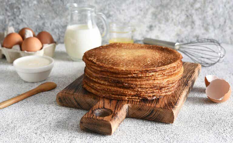 Tortitas de harina de espelta: receta sana y fácil