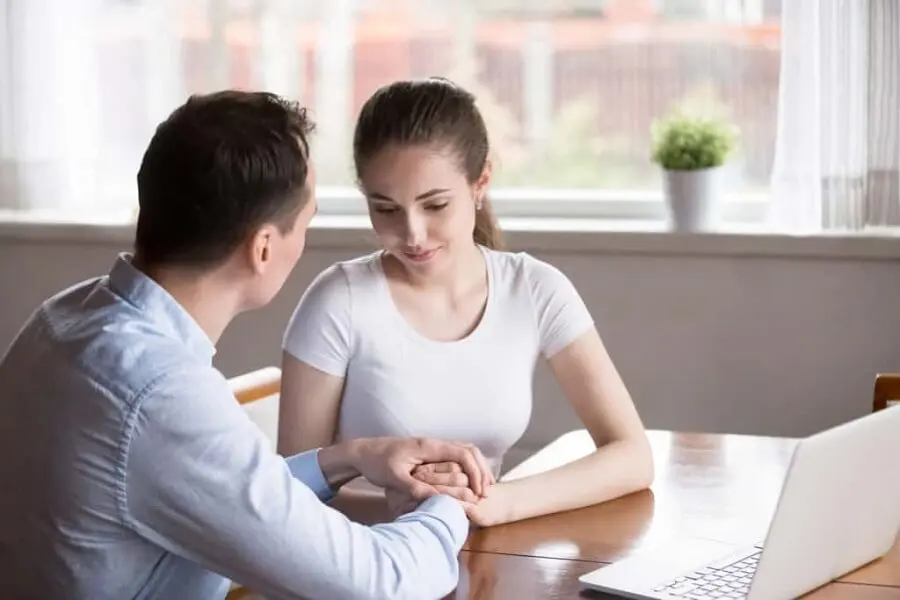 Apoyo en la pareja como valor básico.