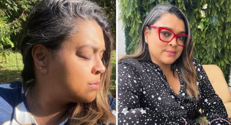 Respeta mis canas: mujer presionada a teñirse el cabello