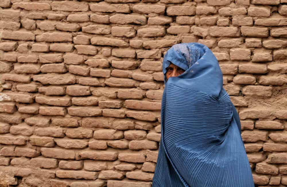 Mujer afgana.