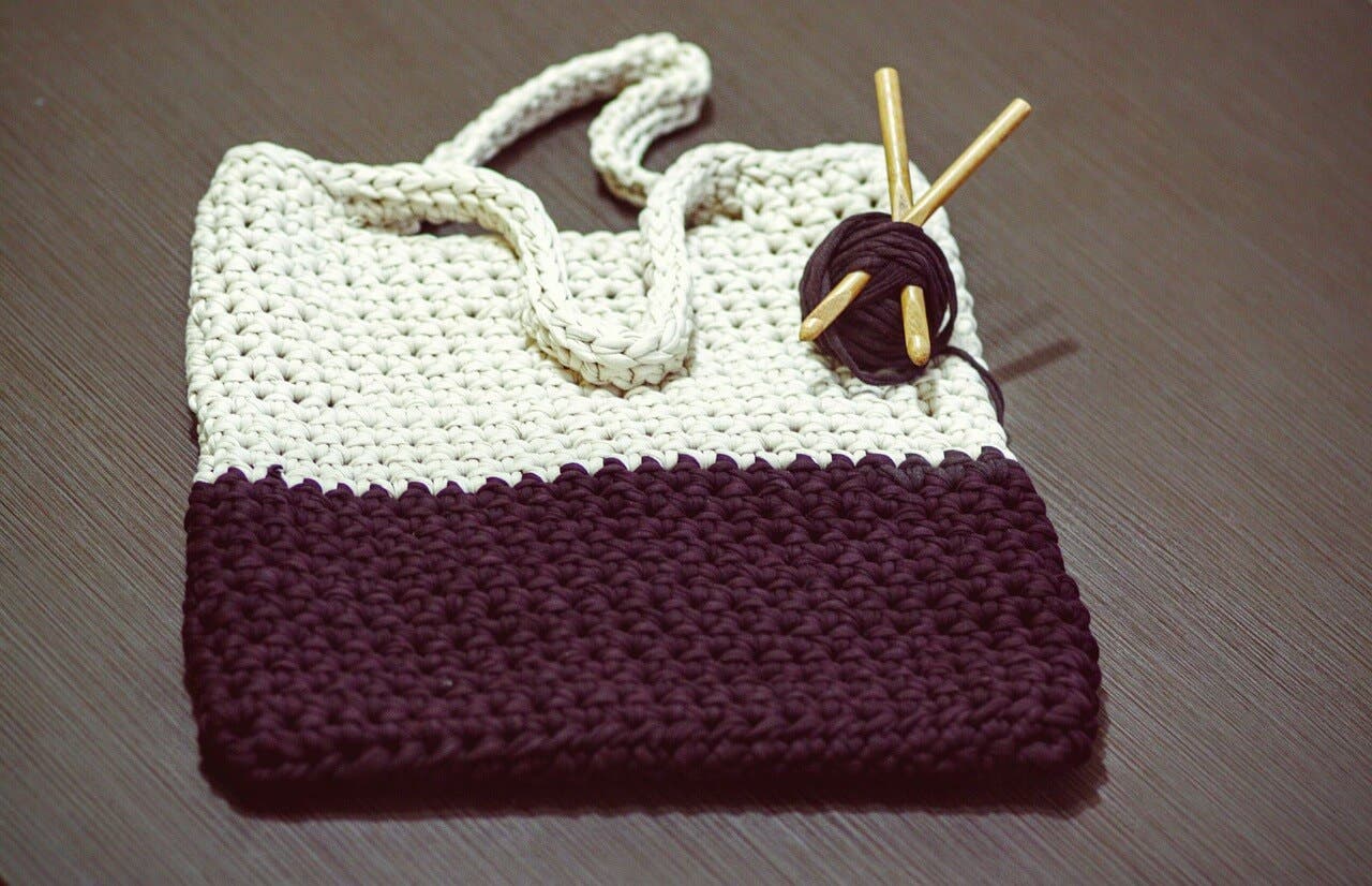 Bolsa de crochê