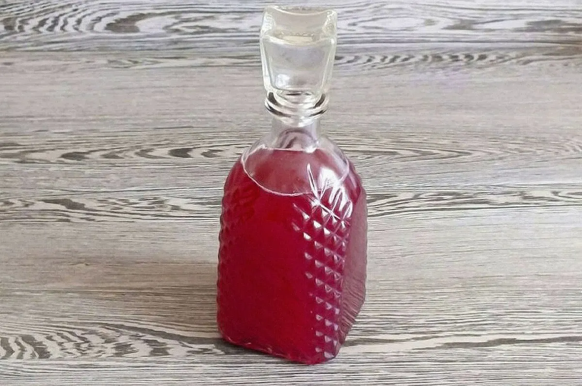 Preparação do vinagre de romã