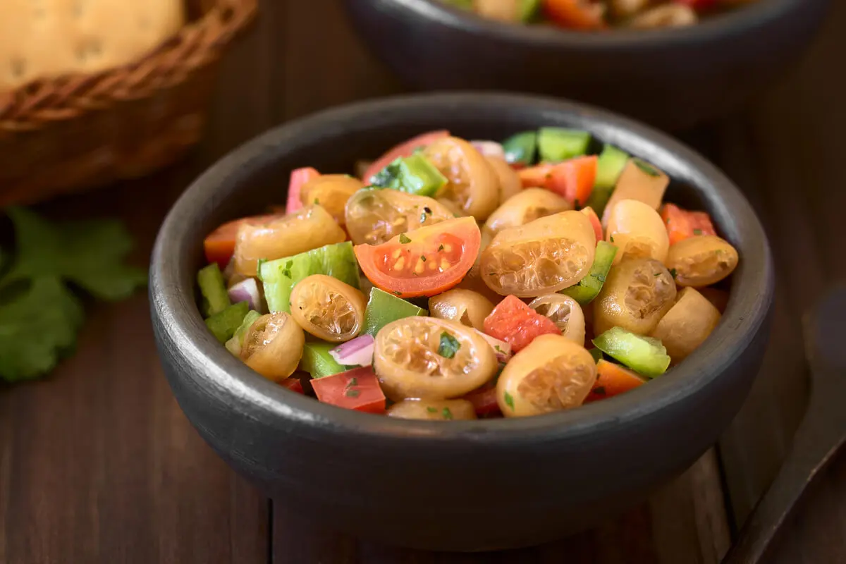 Ensalada de cochayuyo.