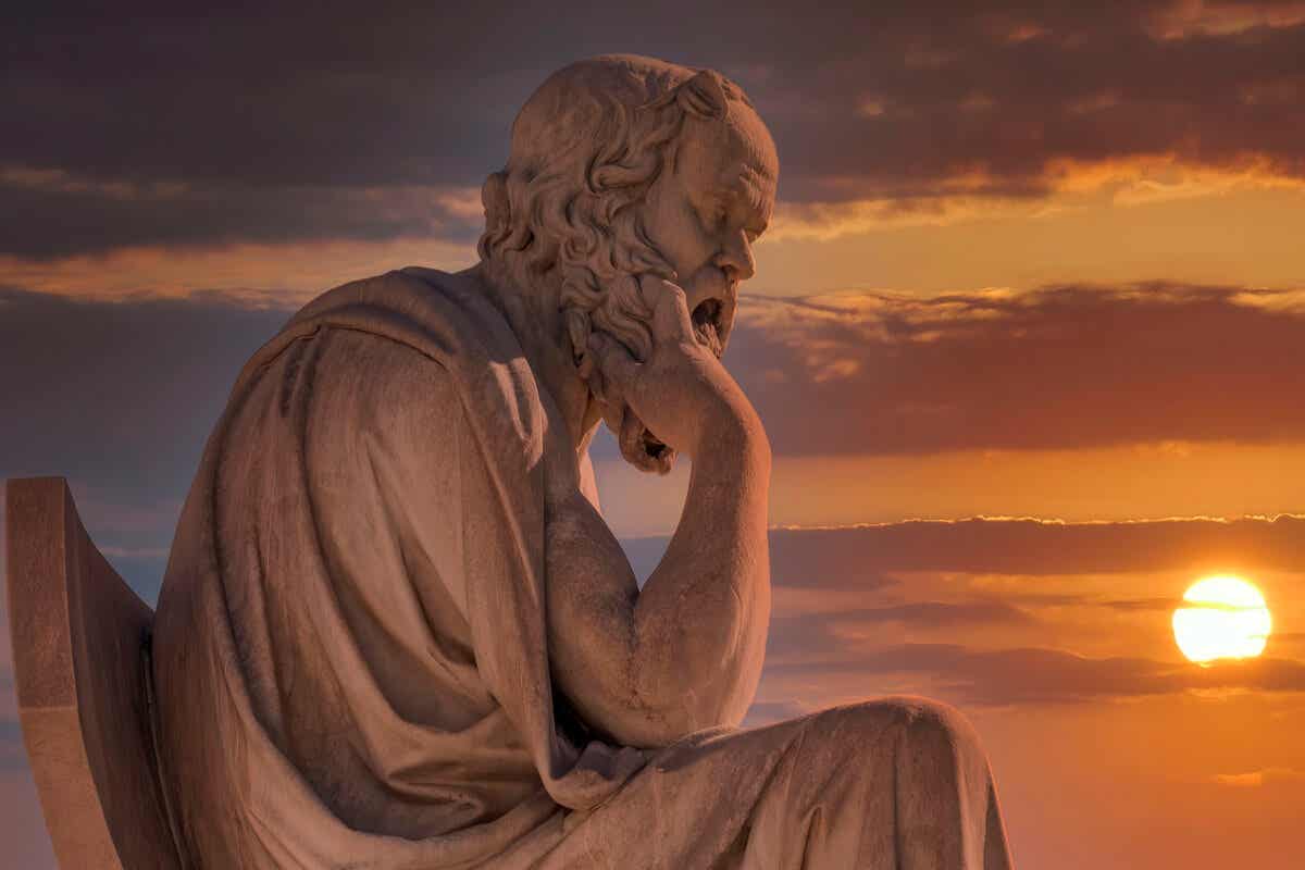 Platons Höhlengleichnis - Sokrates