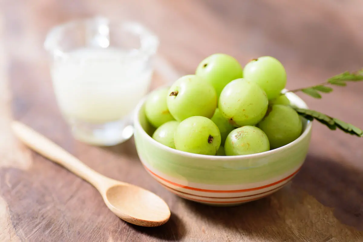 Jugo de amla.