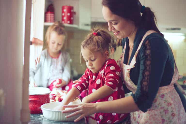 7 benefits of children participating in the kitchen