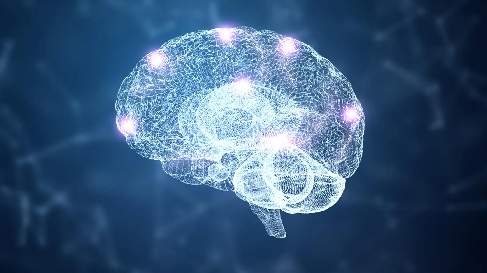 a brain with Alzheimer's