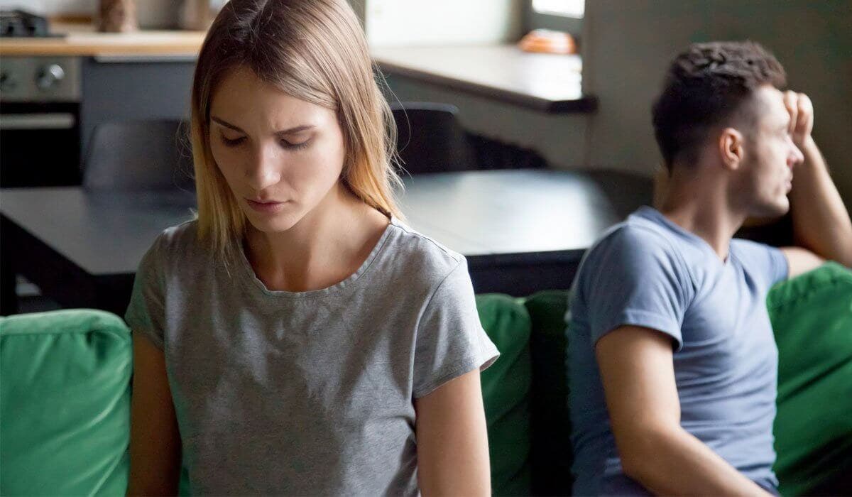 Pareja con inseguridades.