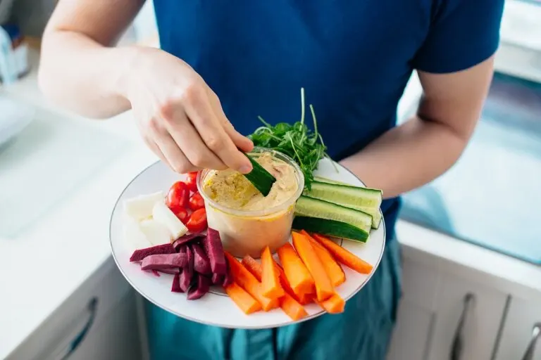 Hummus de garbanzos con pimentón