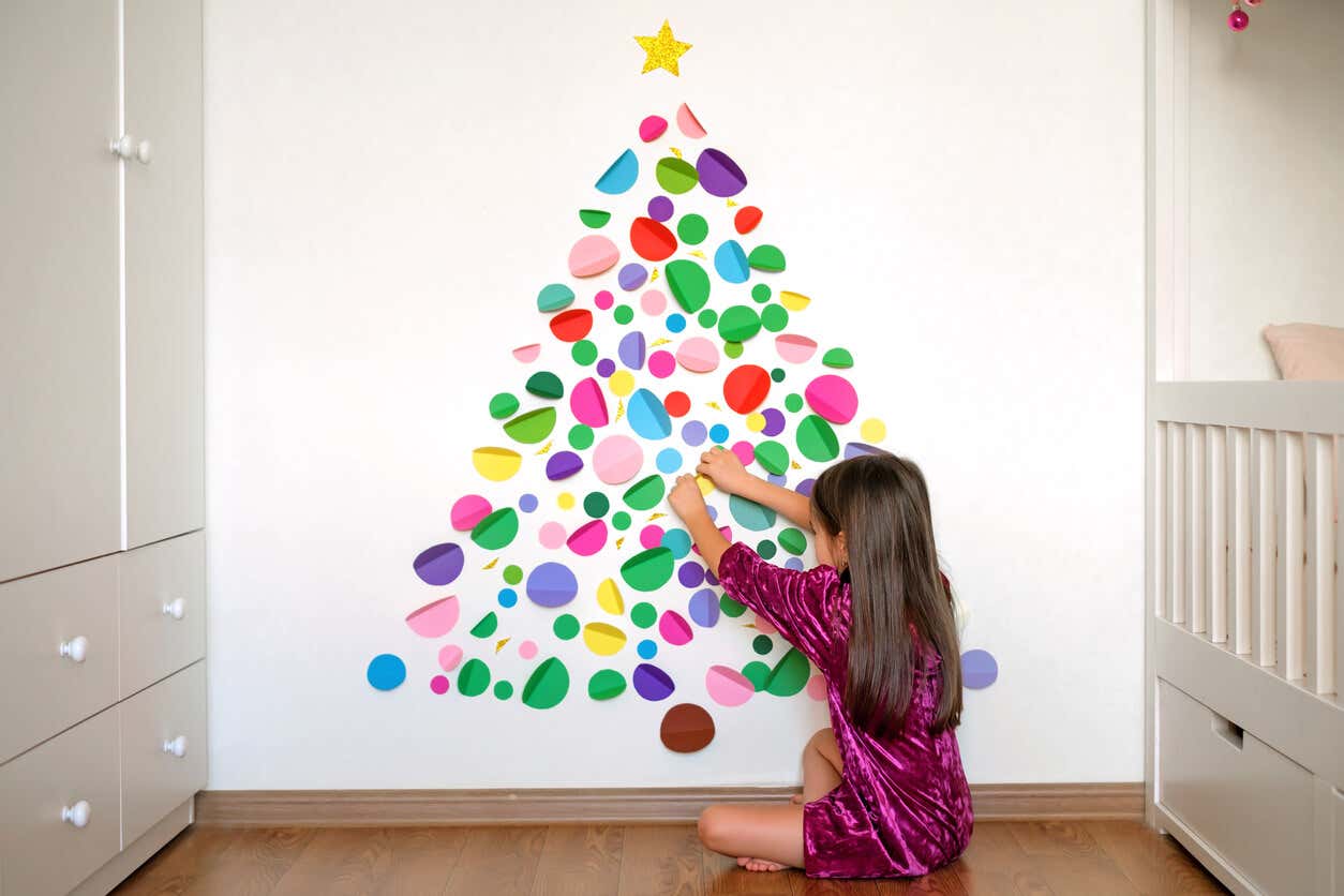 Ideas para decorar tu casa en Navidad con papeles.