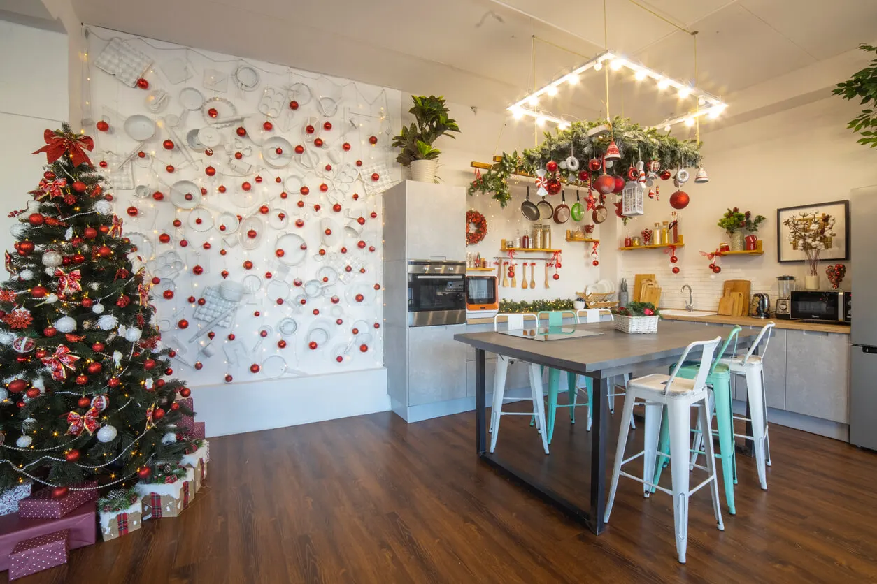 Decoración por Navidad.