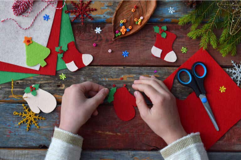 7 decoraciones navideñas para hacer con los hijos